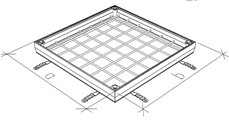 ACO Uniface GS - pocinčani čelik