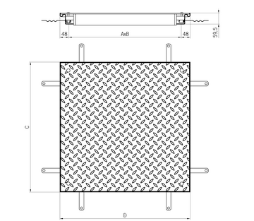 ACO Solid SS - nehrđajući čelik