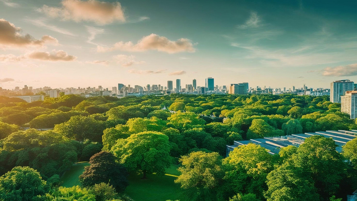 Urbane Landscape Green City  1 