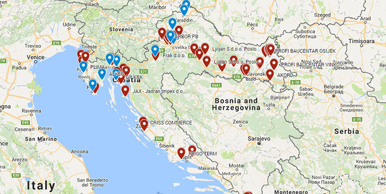 Aco Prodajni Predstavnici Karta