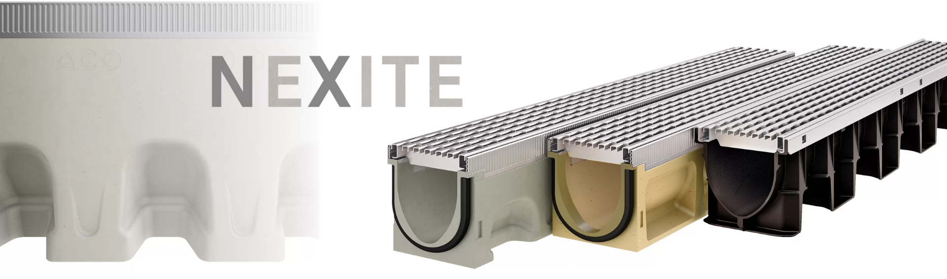 ACO DRAIN® Multiline NX izrađen od novog NEXITE® materijala